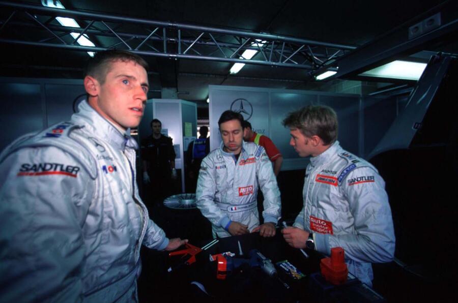 Dumbreck with team mates