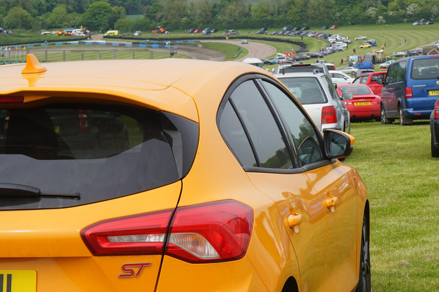 Ford focus british rallycross car park 1