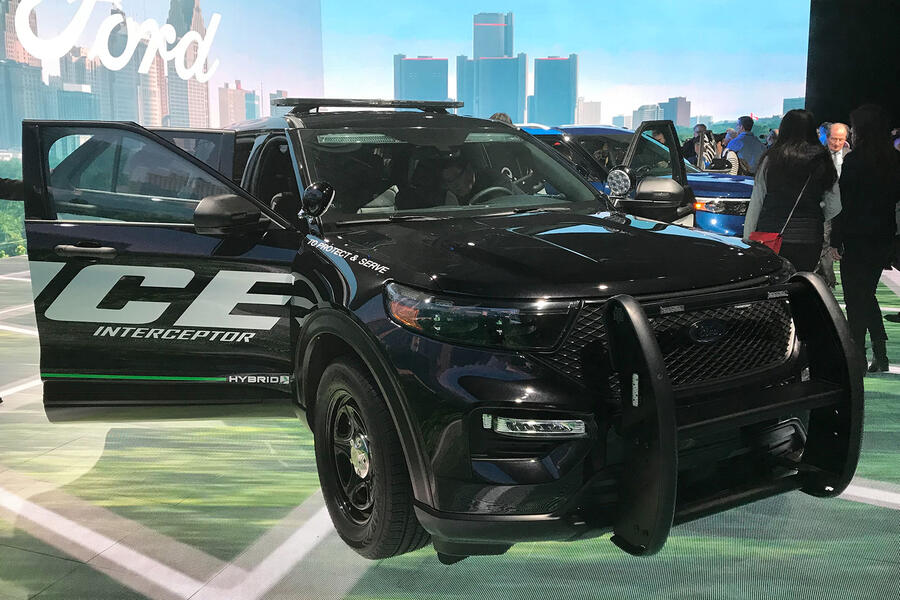 Ford interceptor rear seats