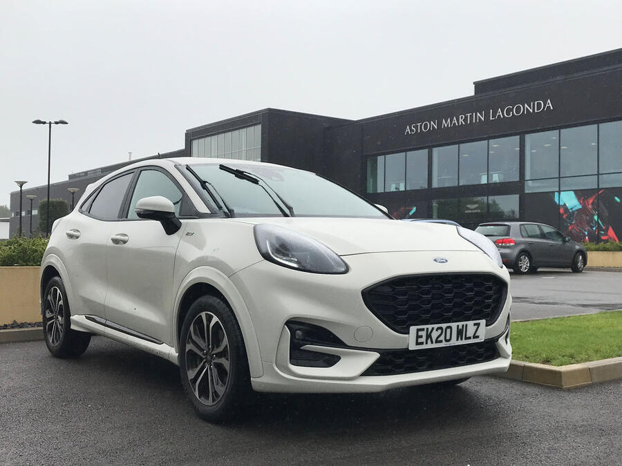 Ford puma at aston martin