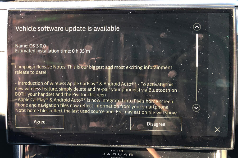 Jaguar xf long term review 2022 ota update