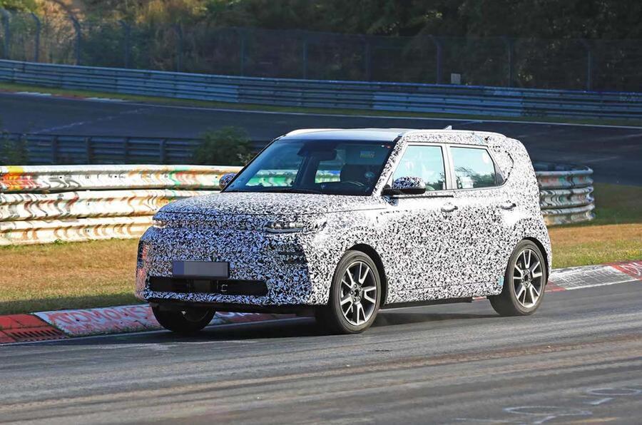 Kia soul ev spy