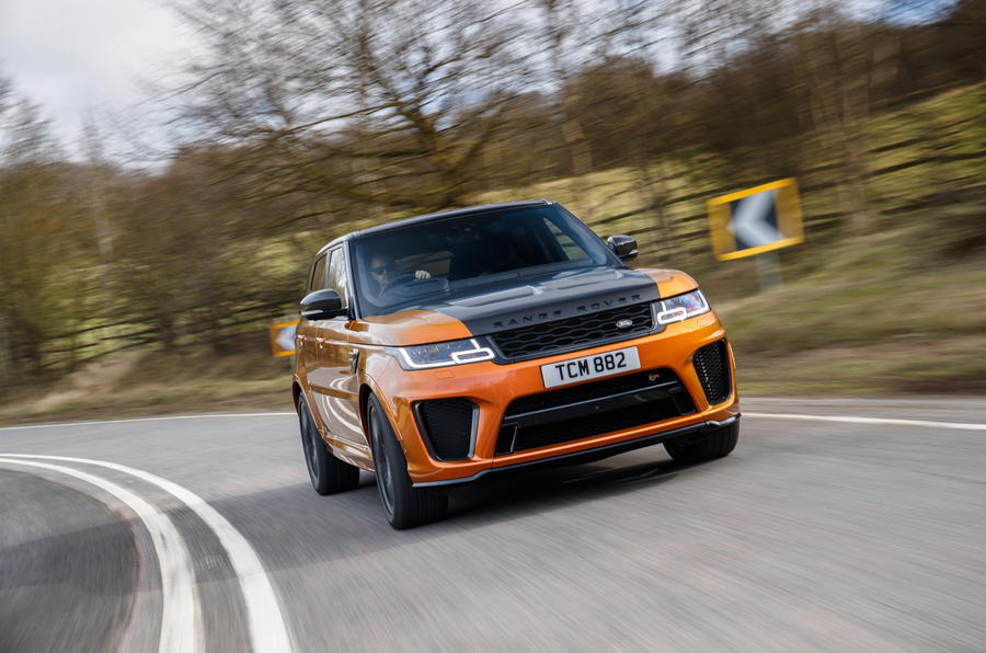 Land rover range rover sport svr