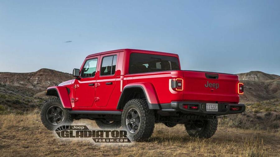 Leaked jeep gladiator photos 1
