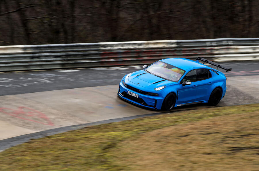 Lynkco 03 cyan nordschleife 9