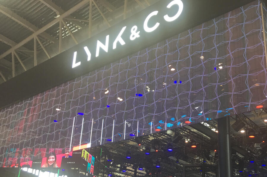 Lynkco stand