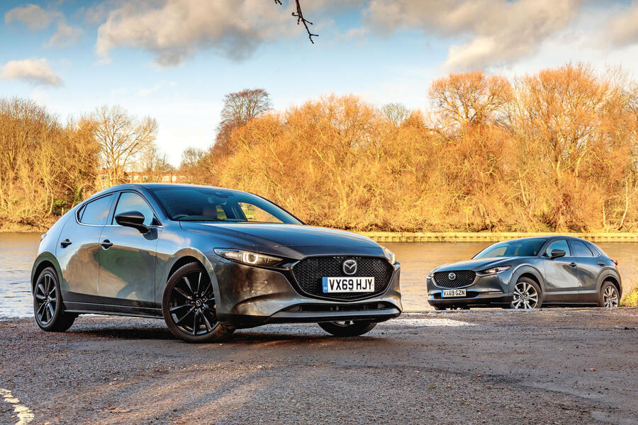 Mazda 3 meets cx 30 static