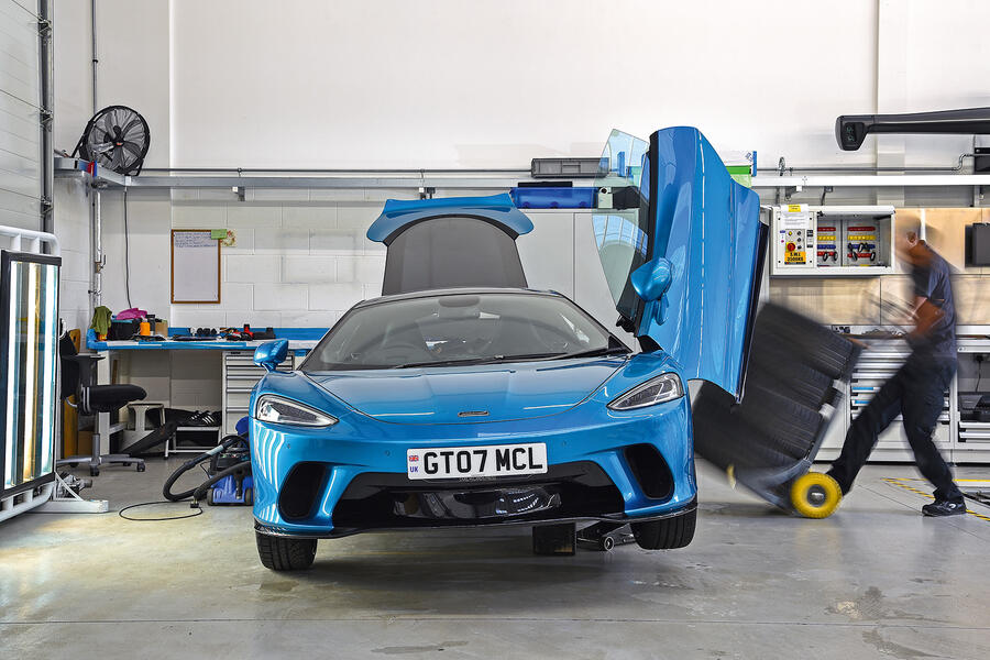 Mclaren winter tyre change