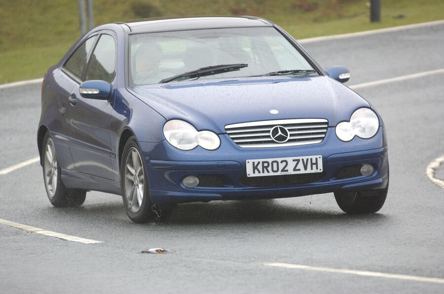 Merc c class sport coupe