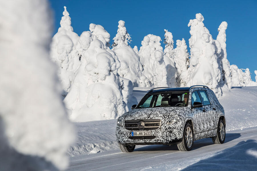 Mercedes benz glb prototype ride 2019 10