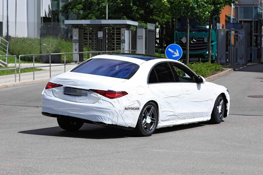 Mercedes s class spyshots3