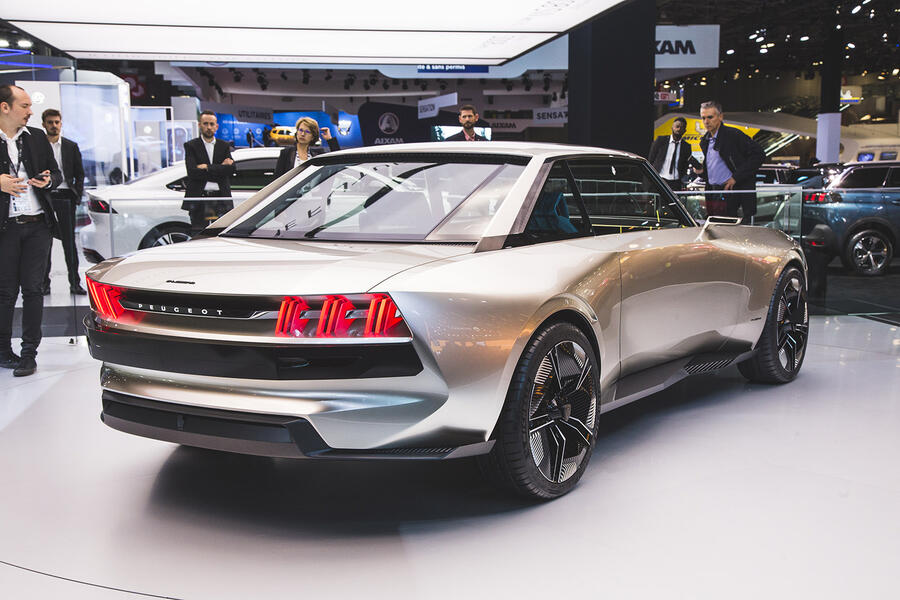 Peugeot e legend concept paris rear