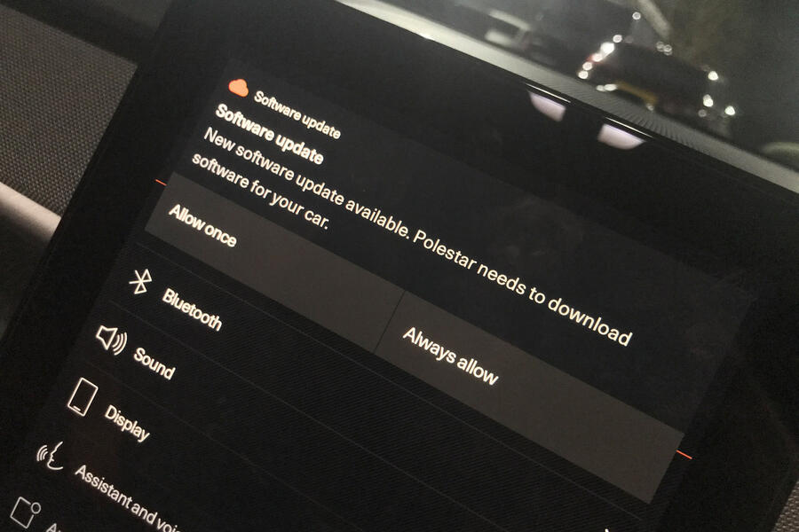 Polestar software update