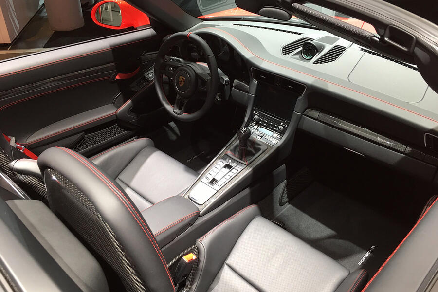 Porsche 911 speedster ny motor show 1