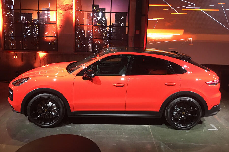 Porsche cayenne coupe 2019 reveal   5