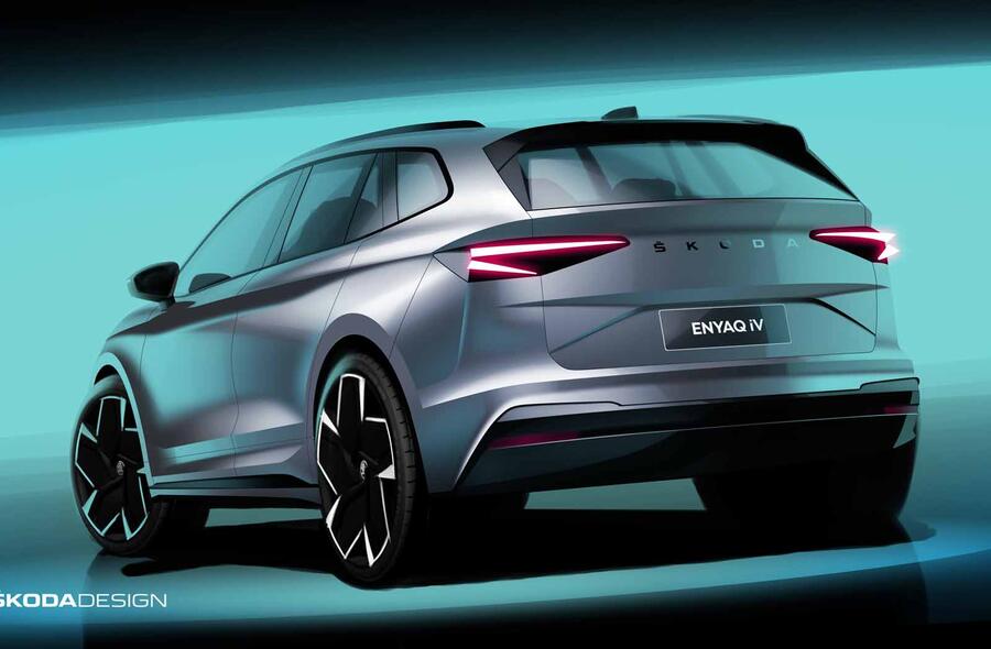Skoda enyaq teasers1