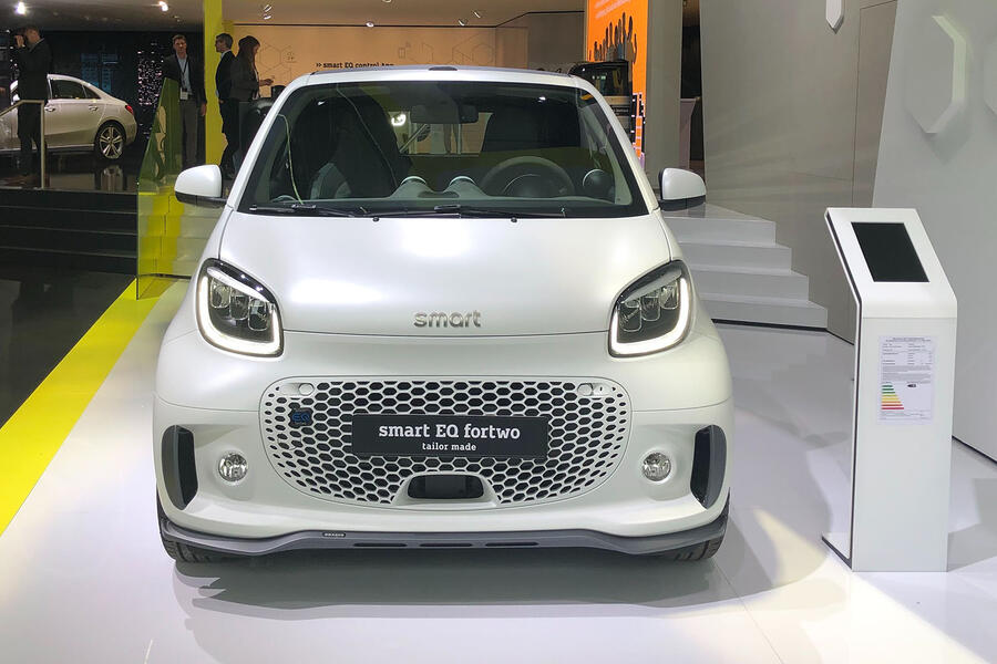 Smart eq fortwo frankfurt 2019 debut 3