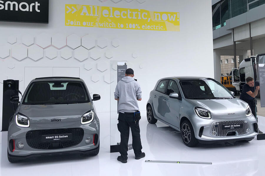 Smart fortwo and forfour frankfurt 2019