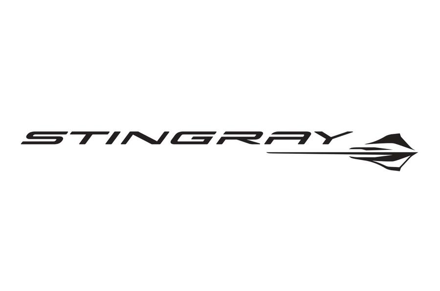 Stingray symbol black onwhite