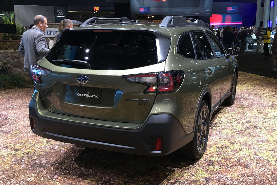 Subaru outback 2019 new york motor show 3