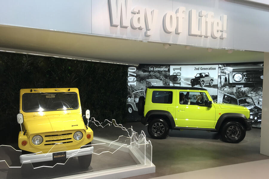 Suzuki jimny old meets new