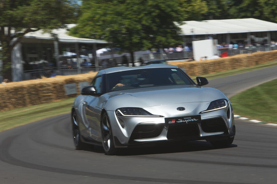 Toyota supra goodwood hill