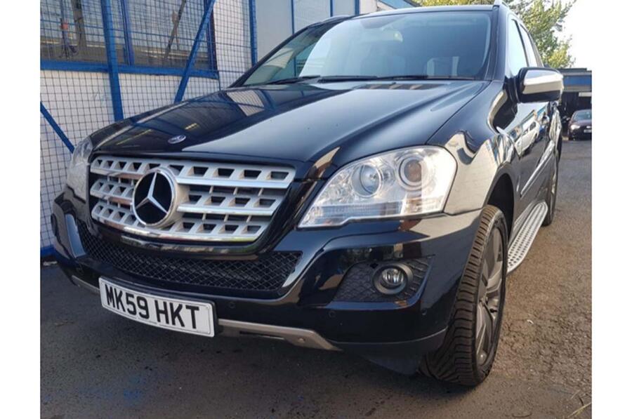 Ubg one we found mercedes ml 300 cdi je