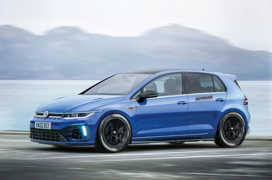 Vw golf 8 r plus moving new 1 0