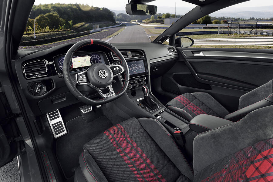 Vw golf gti tcr 2019 official reveal interior