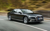 Audi A8 60 TFSIe 2020 road test review - hero front