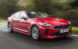 Kia Stinger GT line 2018 review hero front