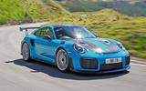 Porsche 911 GT2 RS 2018 road test review hero front