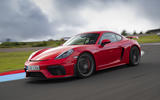 Porsche 718 Cayman GT4 2019 road test review - hero front