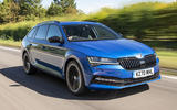 1 Skoda Superb Estate 2021 RT update hero front