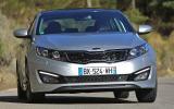 Kia Optima 1.7 CRDi cornering