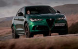 alfa romeo stelvio qv review 2024 01 front cornering