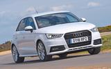 Audi A1 front three quarter lead