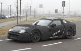 Next Ferrari 599 spied testing