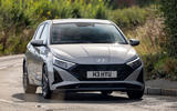 hyundai i20 review 2023 01 cornering front