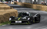 01 aston martin valkyrie front quarter goodwood