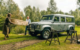 Defender hearse conversion - lead