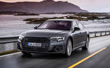 1 Audi A8 2021 first drive review hero front