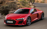 1 Audi R8 RWD Performance 2021 first drive review hero front