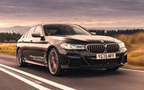 BMW 5 Series M550i 2020 UK first drive - hero front