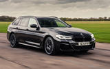 1 BMW 5 Series Touring 530d 2021 UK FD hero front