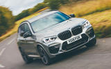 BMW X3 M Competition 2019 UK first drive review - hero front