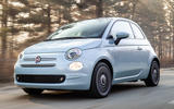 Fiat 500 Hybrid 2020 first drive review - hero front