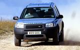 Land Rover Freelander 1996 front off road