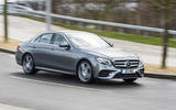 Mercedes-Benz E-Class E300de 2019 UK first drive review - hero front