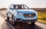 MG ZS EV 2019 UK first drive review - hero front